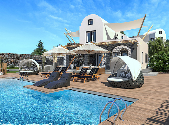 pool area