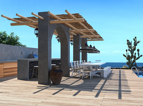 dining corner exterior