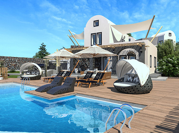 pool area